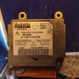 CENTRALITA AIRBAG 96107