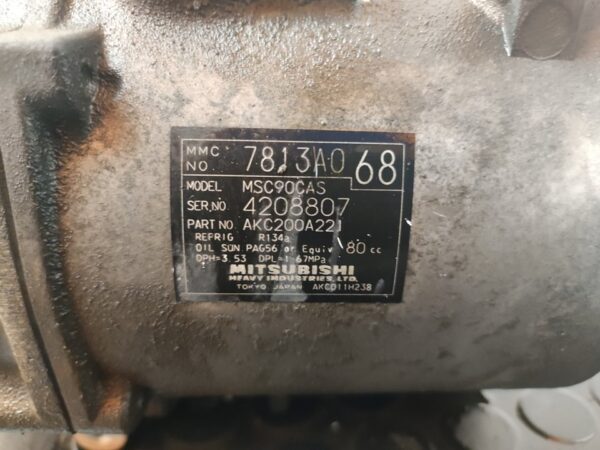 COMPRESOR AIRE ACONDICIONADO 107132