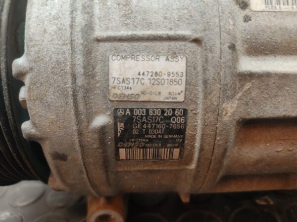 COMPRESOR AIRE ACONDICIONADO 108051