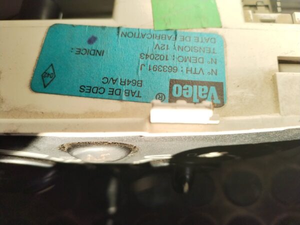 MANDO CALEFACCION / AIRE ACONDICIONADO 111595