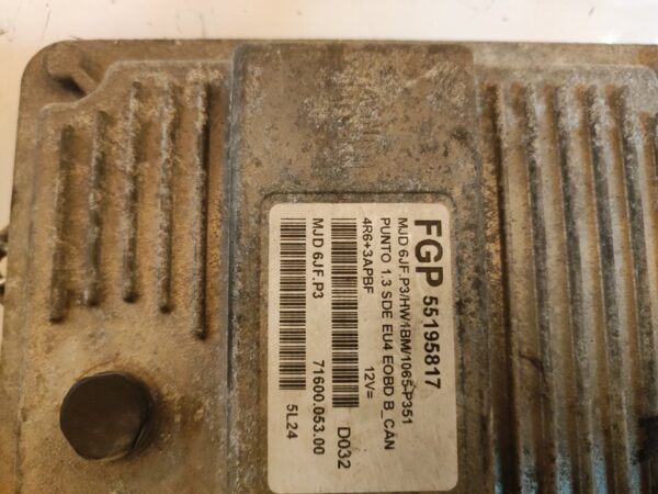 CENTRALITA MOTOR UCE 108596