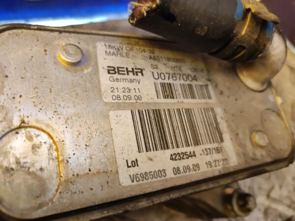 ENFRIADOR ACEITE MOTOR 98811