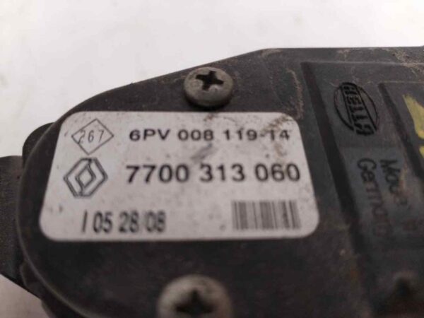 PEDAL ACELERADOR 123139