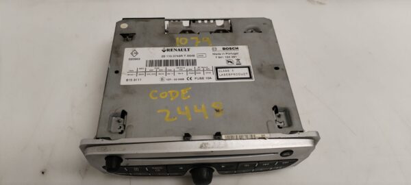 SISTEMA AUDIO / RADIO CD 124945