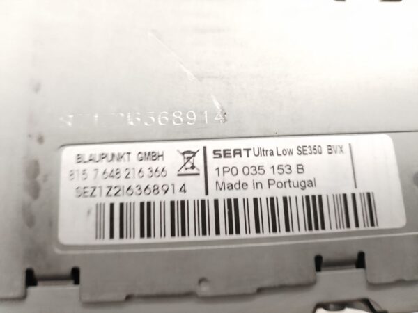 SISTEMA AUDIO / RADIO CD 124994