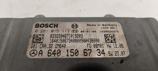 CENTRALITA MOTOR UCE 125724