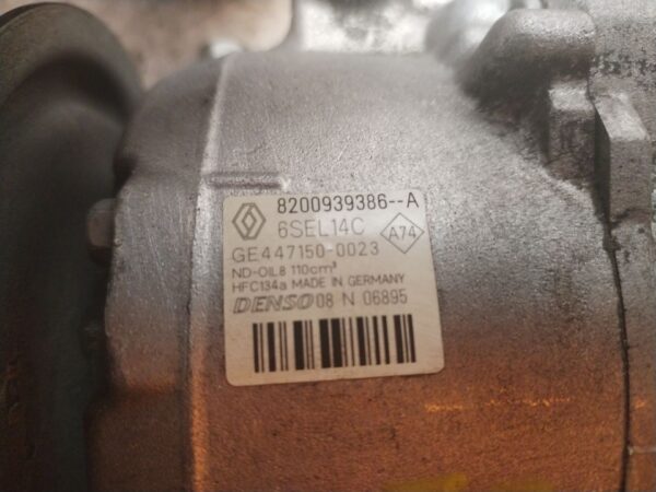 COMPRESOR AIRE ACONDICIONADO 125289