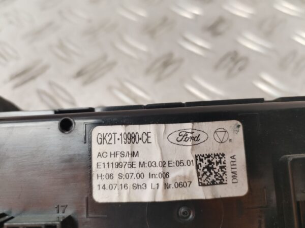 MANDO CALEFACCION / AIRE ACONDICIONADO 127258