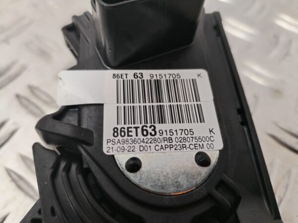 PEDAL ACELERADOR 125968