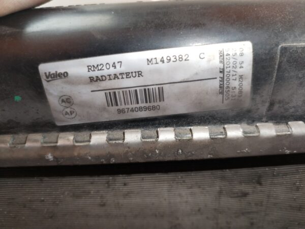 RADIADOR AGUA 128626