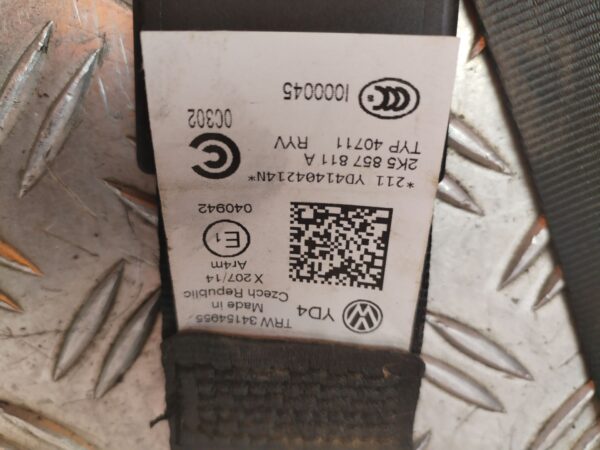CINTURON SEGURIDAD TRASERO IZQUIERDO 127857
