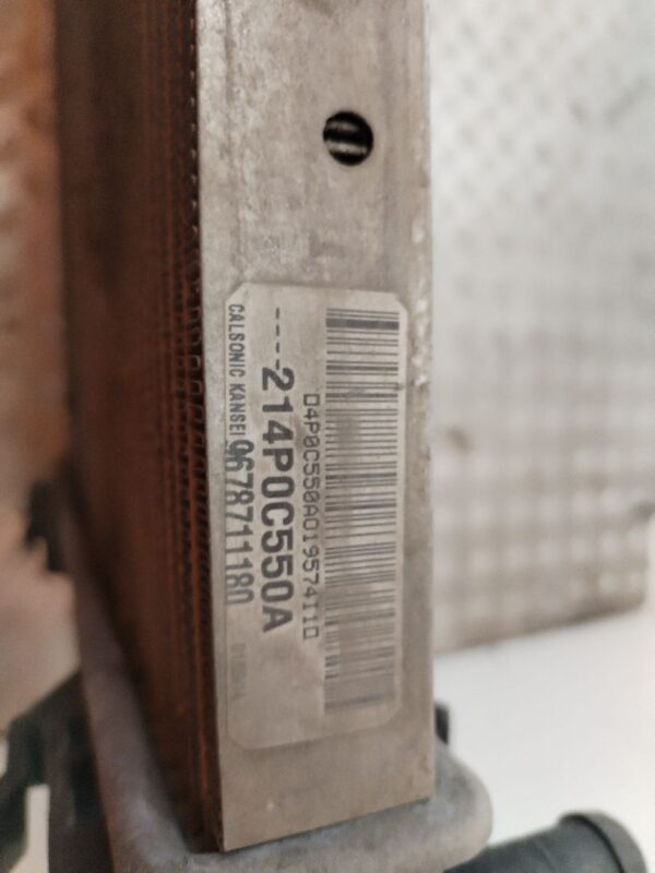 RADIADOR AGUA 126587