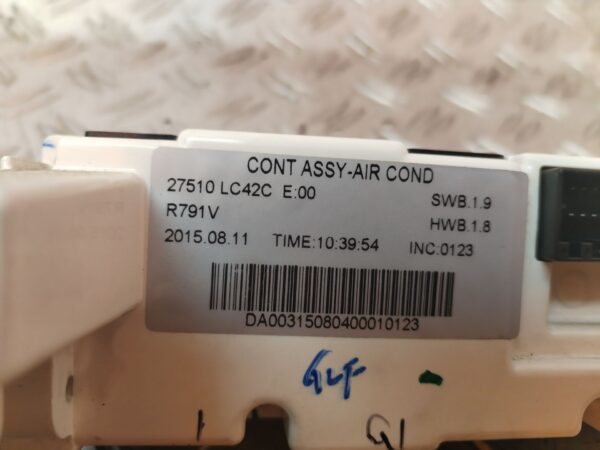 MANDO CALEFACCION / AIRE ACONDICIONADO 128570