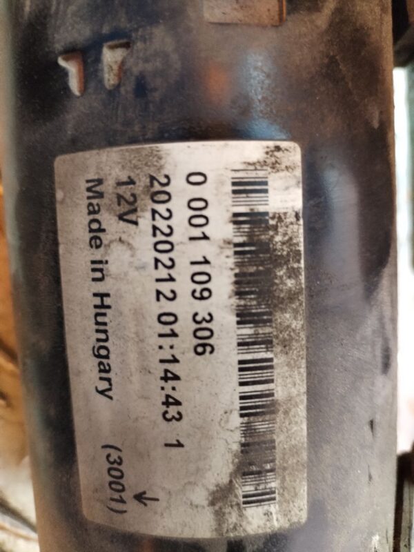 MOTOR ARRANQUE 127697