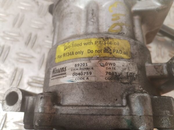 COMPRESOR AIRE ACONDICIONADO 127746