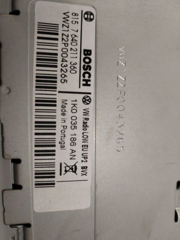 SISTEMA AUDIO / RADIO CD 127792