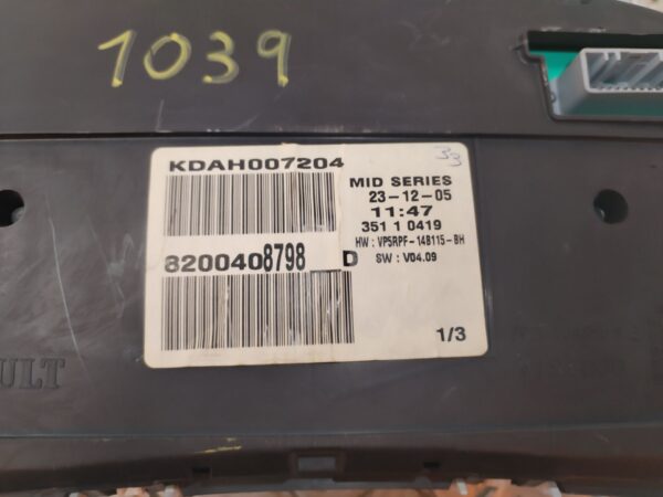 CUADRO INSTRUMENTOS 127356