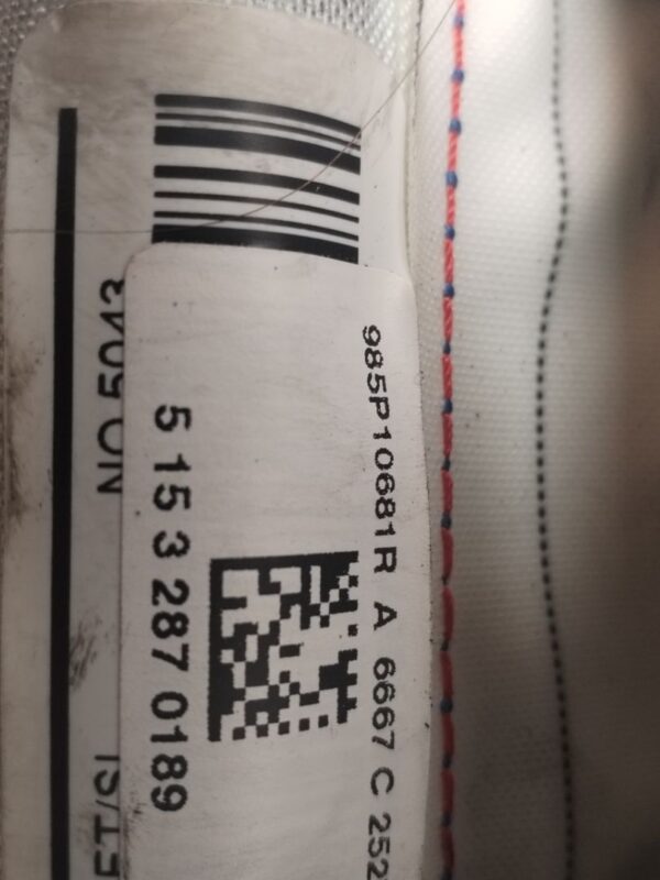 AIRBAG CORTINA DELANTERO IZQUIERDO 129042