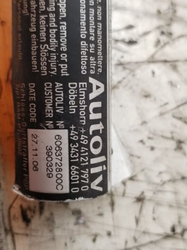 PRETENSOR AIRBAG DERECHO 129920