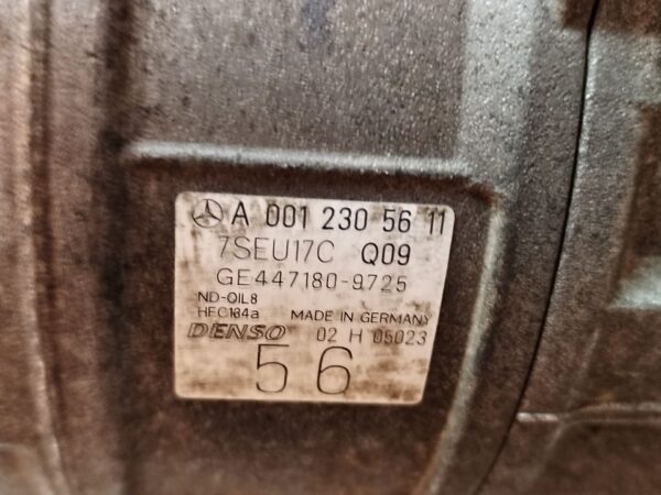 COMPRESOR AIRE ACONDICIONADO 129803