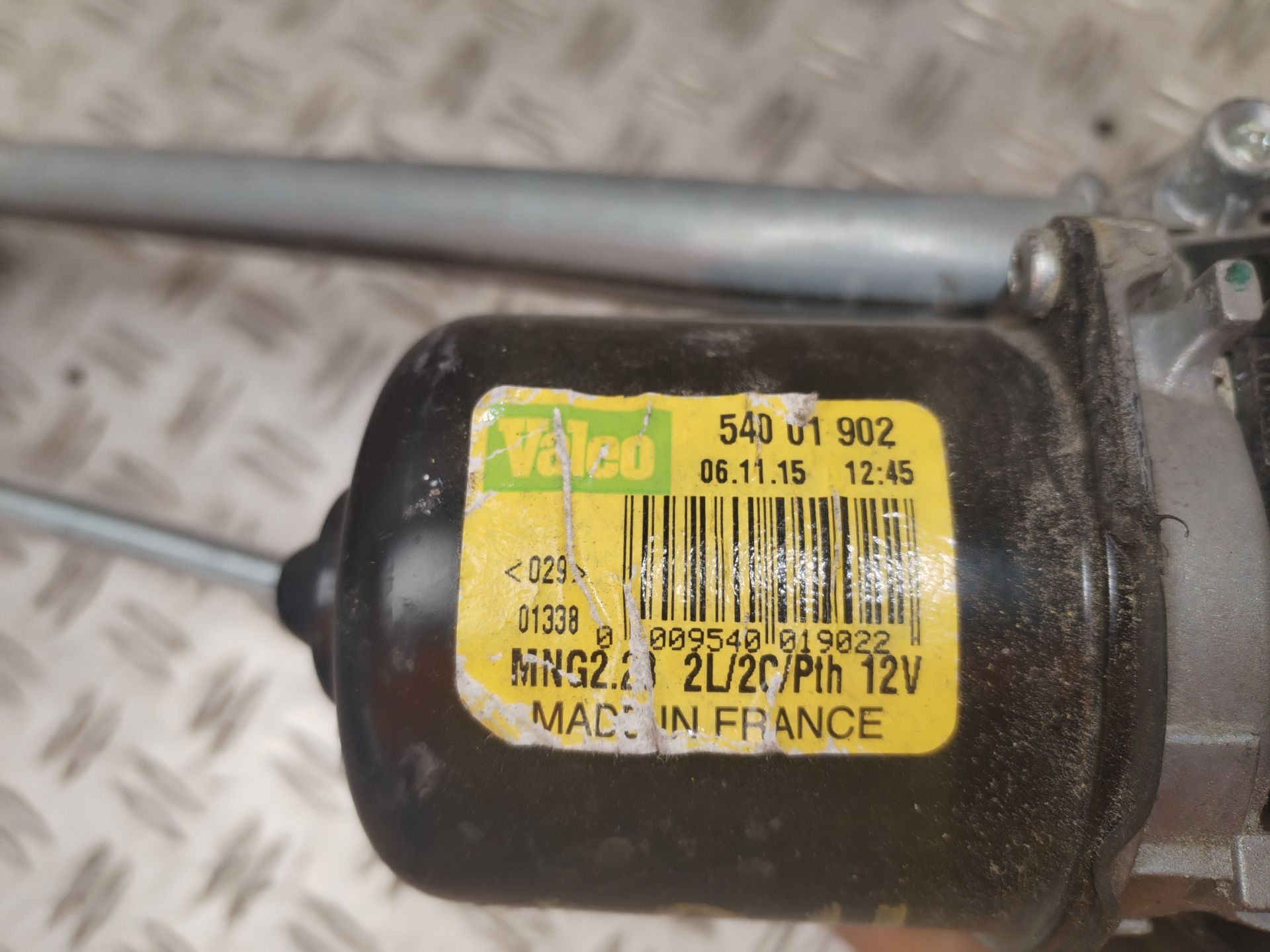 MOTOR LIMPIA DELANTERO 129209