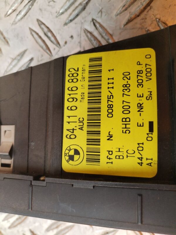 MANDO CALEFACCION / AIRE ACONDICIONADO 129729