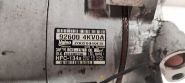 COMPRESOR AIRE ACONDICIONADO 124916