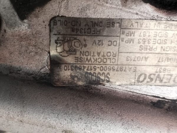 COMPRESOR AIRE ACONDICIONADO 131341
