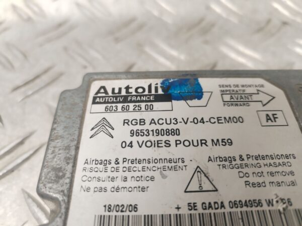 CENTRALITA AIRBAG 132309
