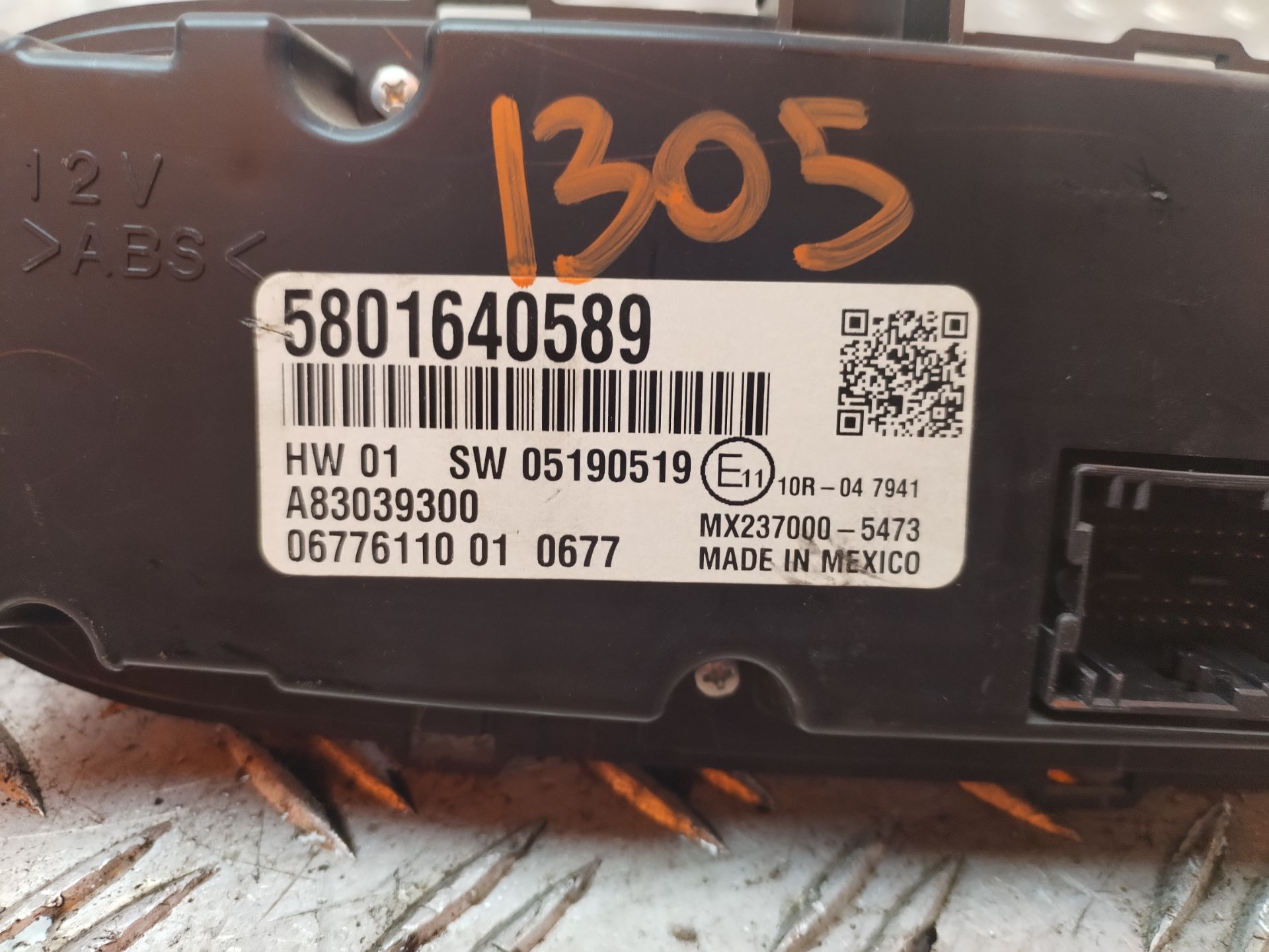 MANDO CLIMATIZADOR 130395