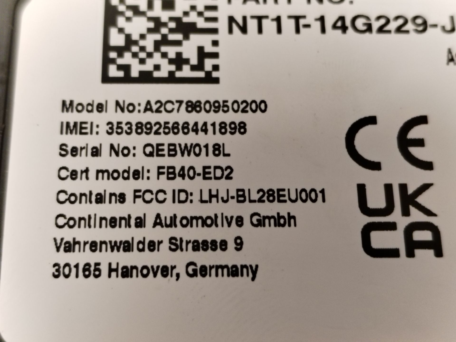 MODULO ELECTRONICO 130704