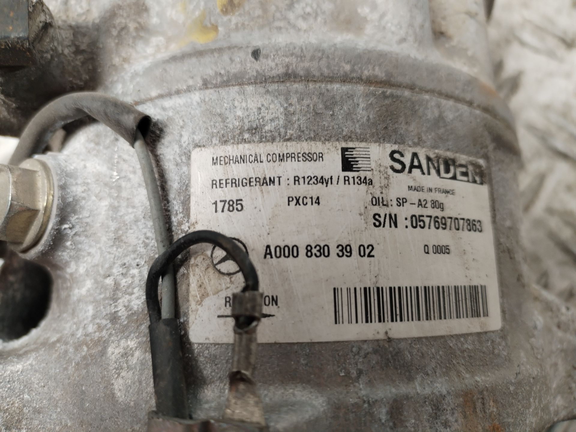 COMPRESOR AIRE ACONDICIONADO 134416