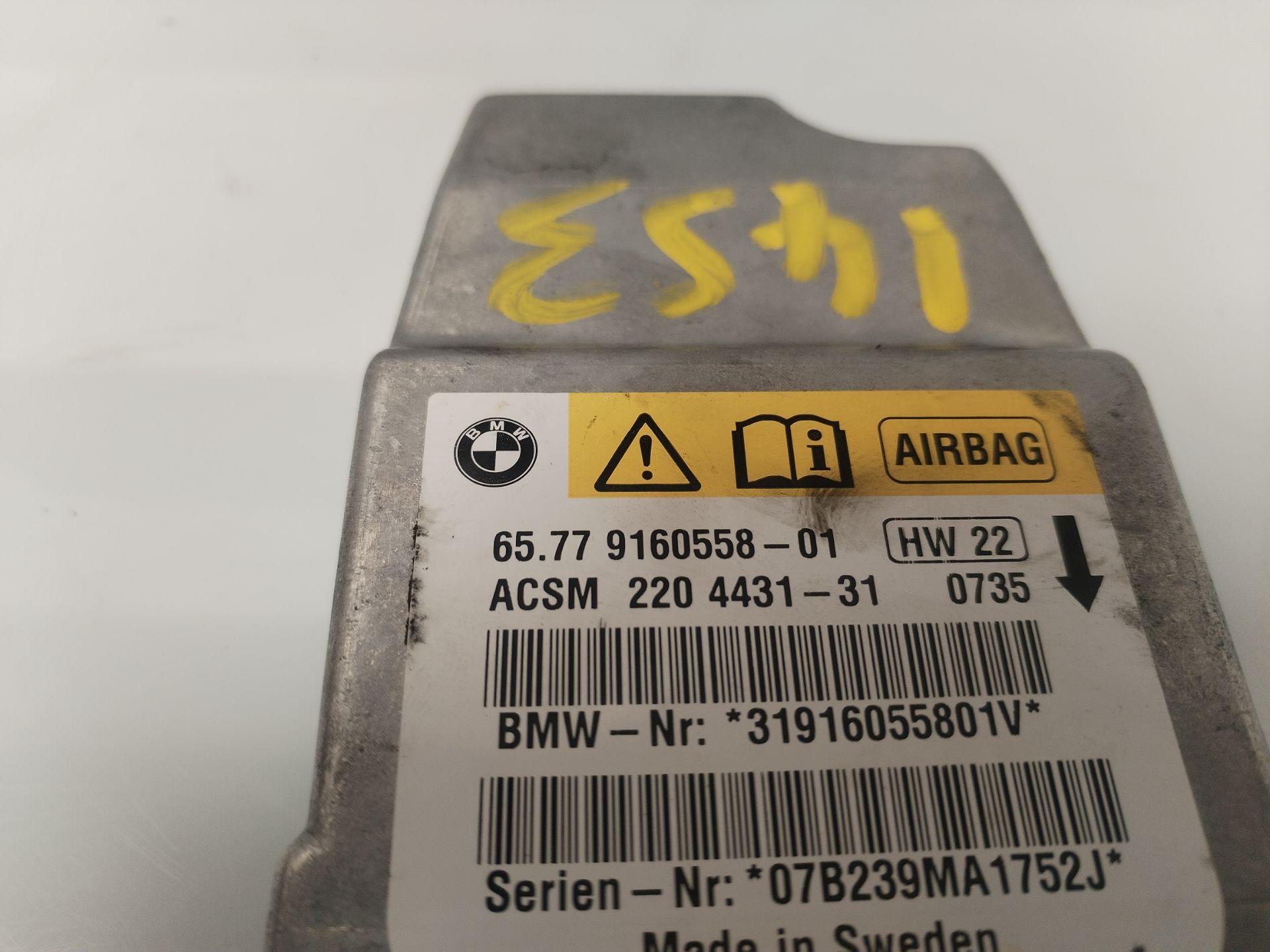 CENTRALITA AIRBAG 134237