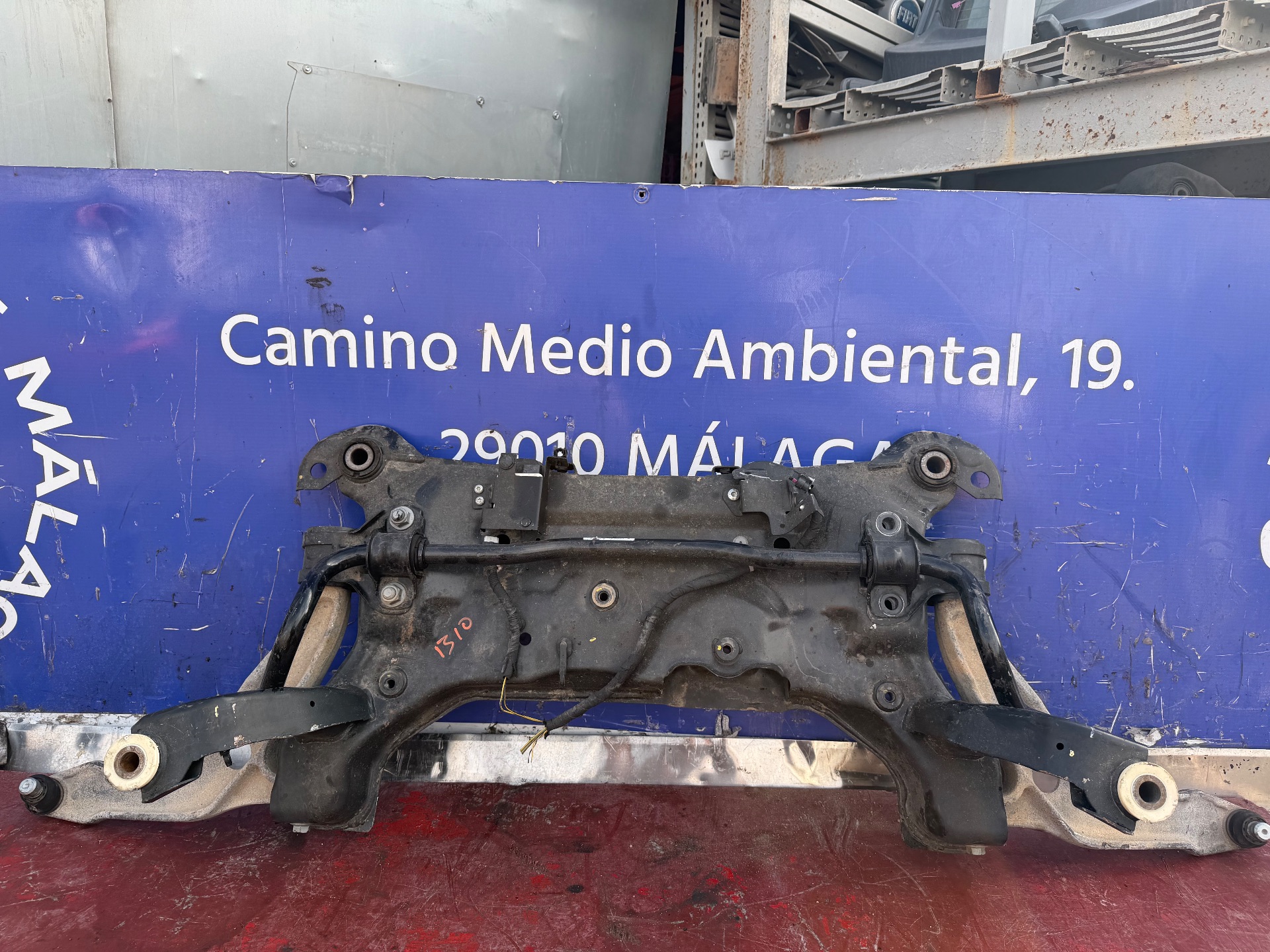 EJE DELANTERO / CUNA MOTOR 133226