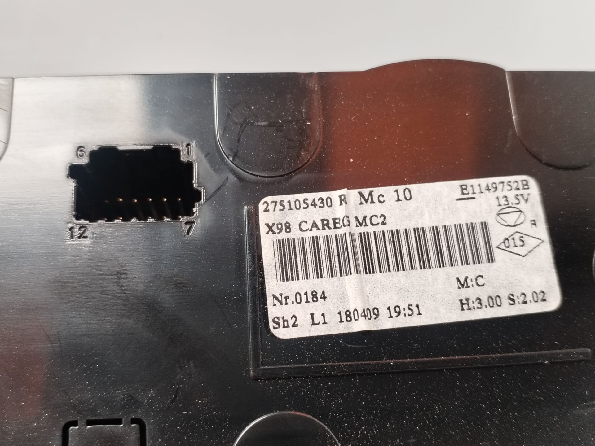 MANDO CALEFACCION / AIRE ACONDICIONADO 134327