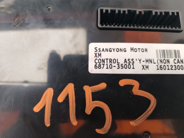 MANDO CALEFACCION / AIRE ACONDICIONADO 132990