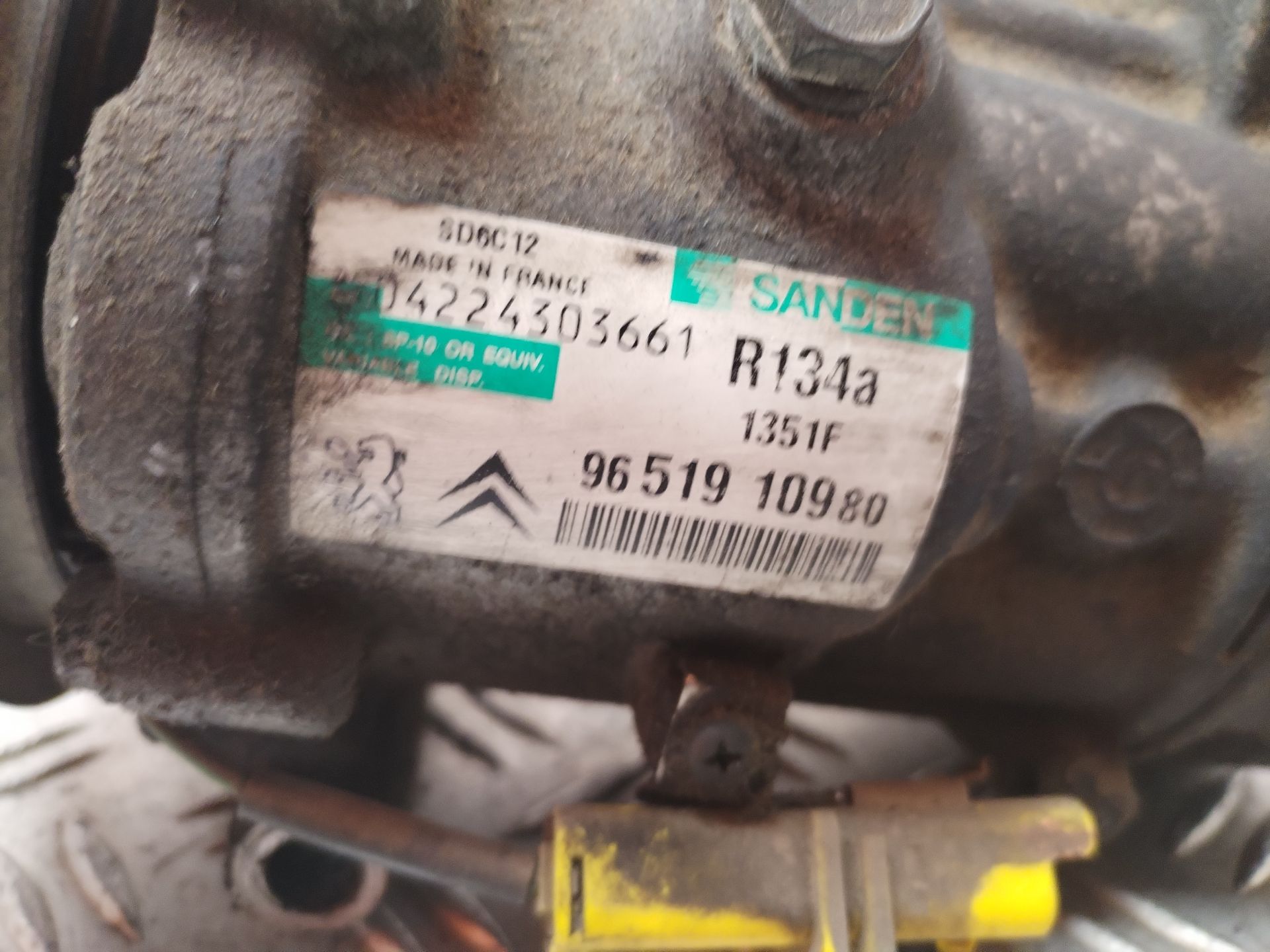 COMPRESOR AIRE ACONDICIONADO 132869