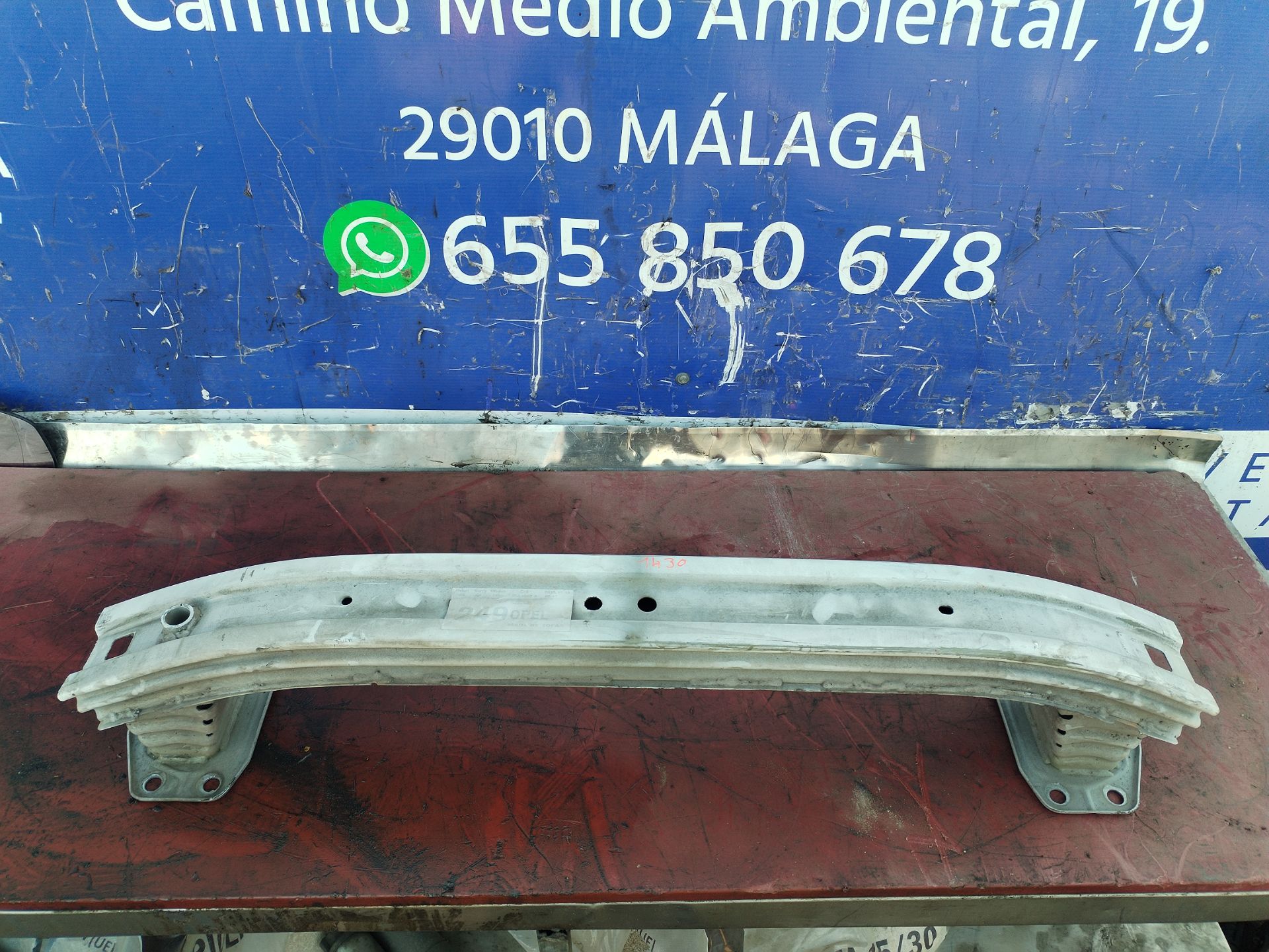 REFUERZO PARAGOLPES DELANTERO 134279