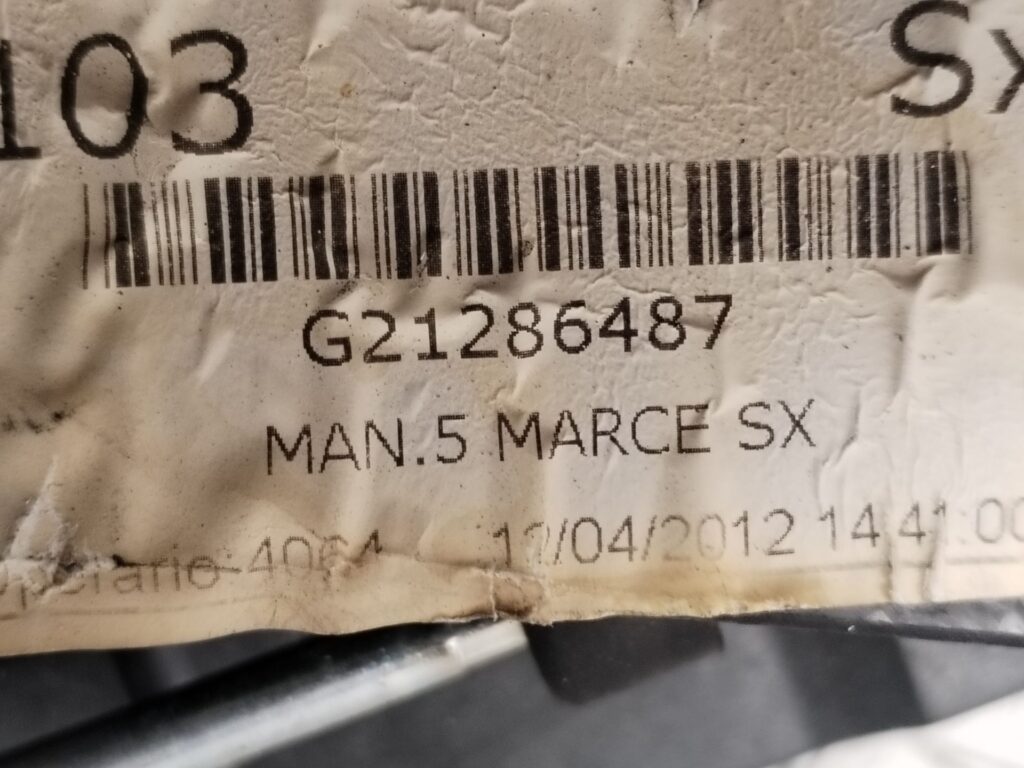 PALANCA CAMBIO 135198