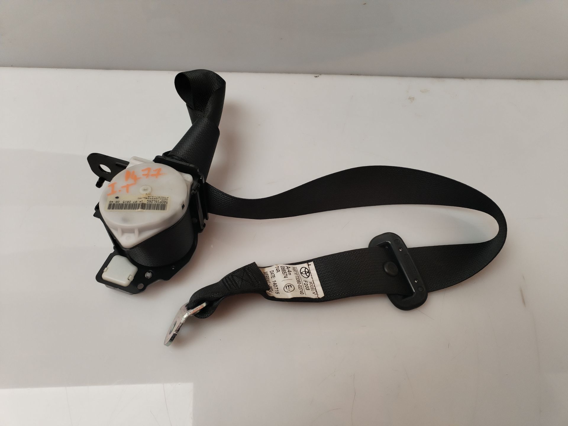 CINTURON SEGURIDAD TRASERO IZQUIERDO 135045