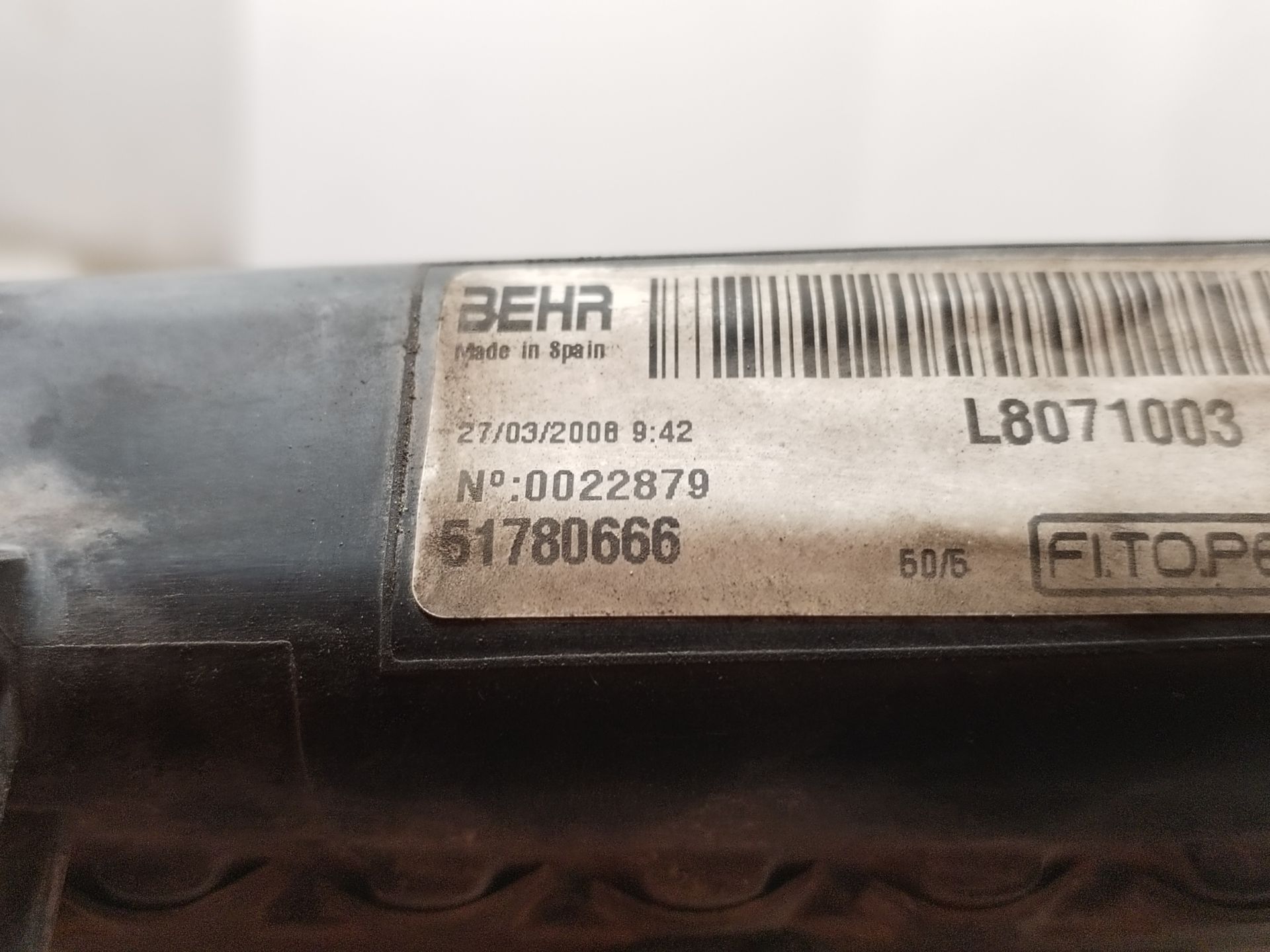 RADIADOR AGUA 135813