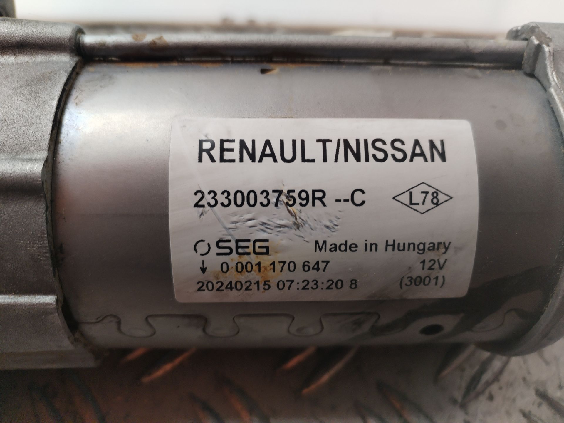 MOTOR ARRANQUE 135131