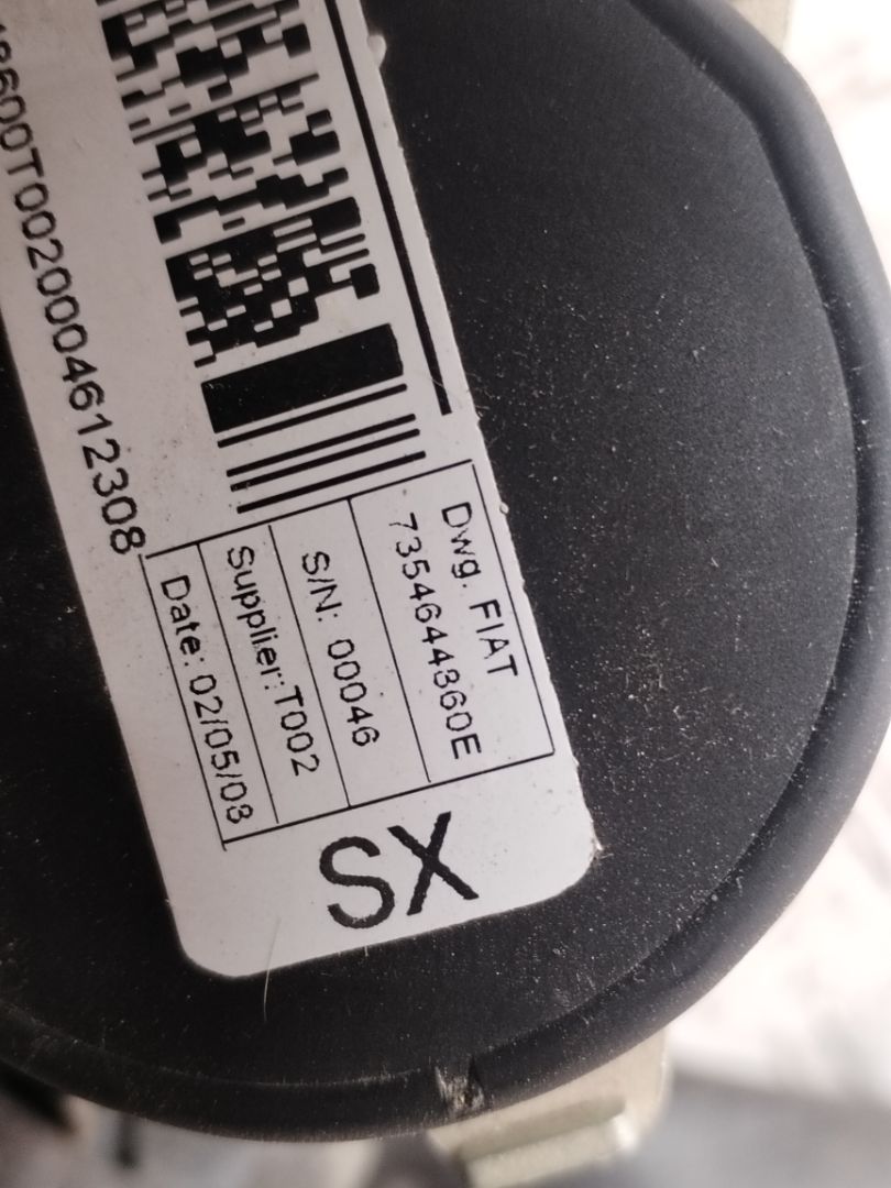 CINTURON SEGURIDAD TRASERO IZQUIERDO 135448