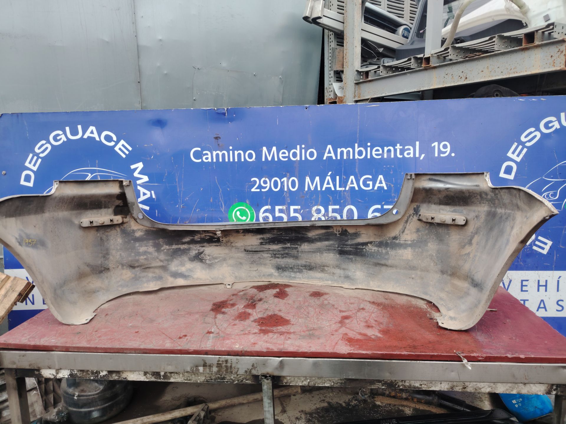 PARAGOLPES TRASERO 136367