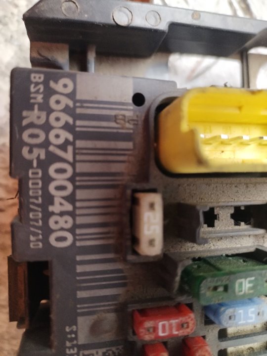 CAJA RELES / FUSIBLES 136371