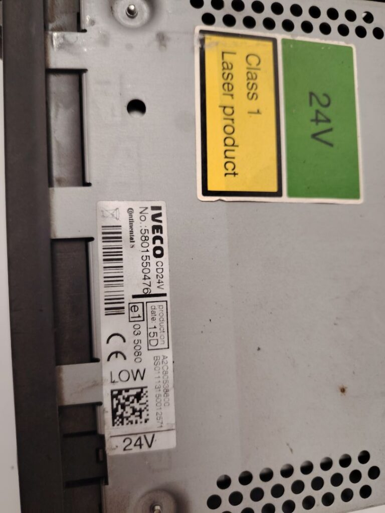 SISTEMA AUDIO / RADIO CD 137591