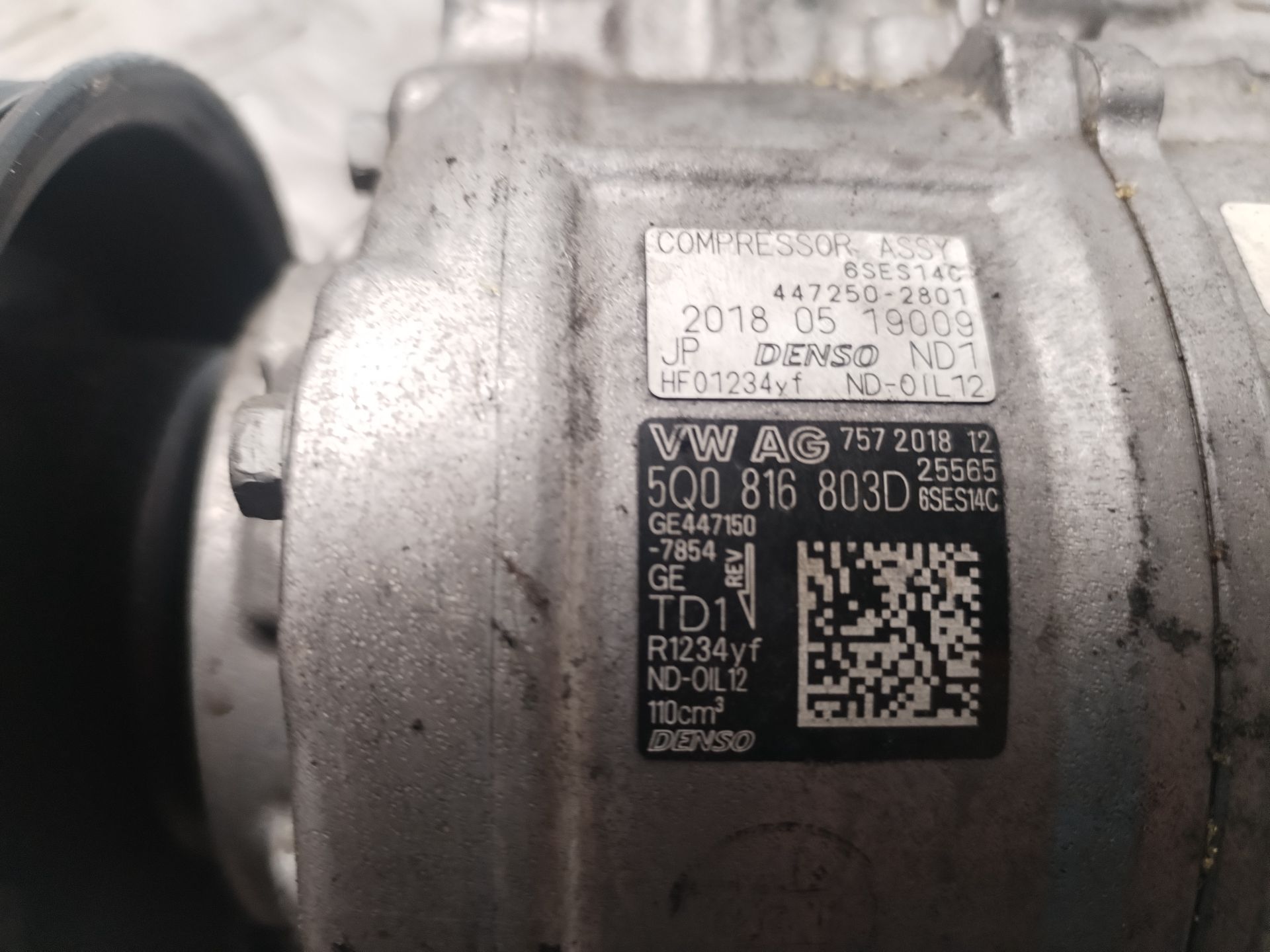 COMPRESOR AIRE ACONDICIONADO 134149