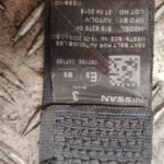 CINTURON SEGURIDAD TRASERO DERECHO 138224