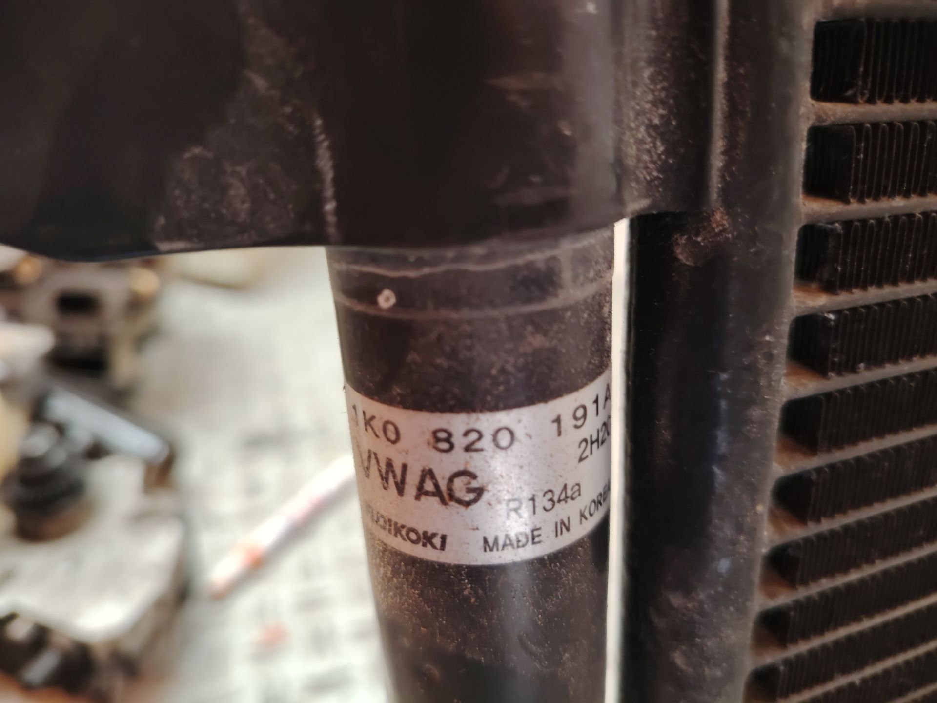 CONDENSADOR / RADIADOR AIRE ACONDICIONADO 137635