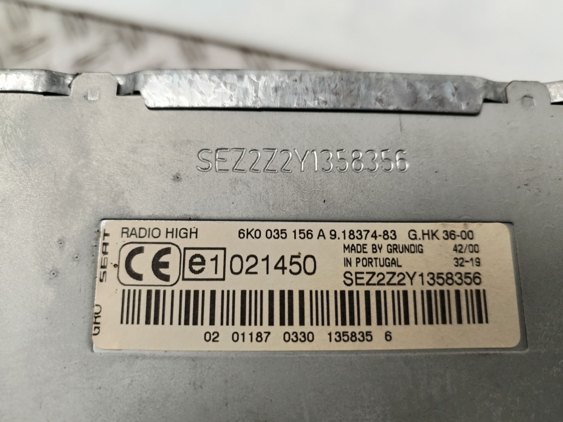 SISTEMA AUDIO / RADIO CD 136008